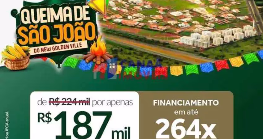 Lotes 250m² bairro golden ville região bairro ipanema