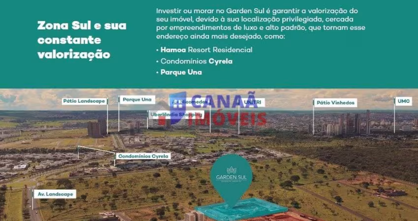 Jardim Sul Residencial Opção - Invista na zona sul! apartamentos 2 quartos 1 suíte, sacada, elevador  c/ entrada parcelada