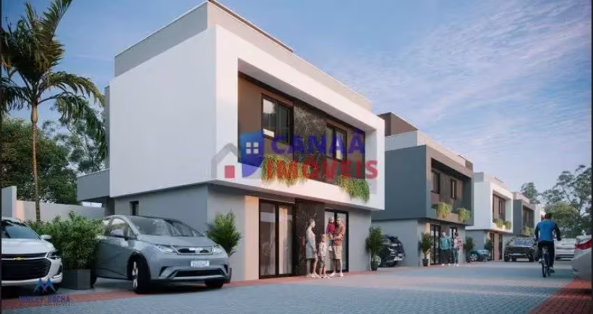 Últimas unidades sobrados duplex 2 quartos chácaras tubalina