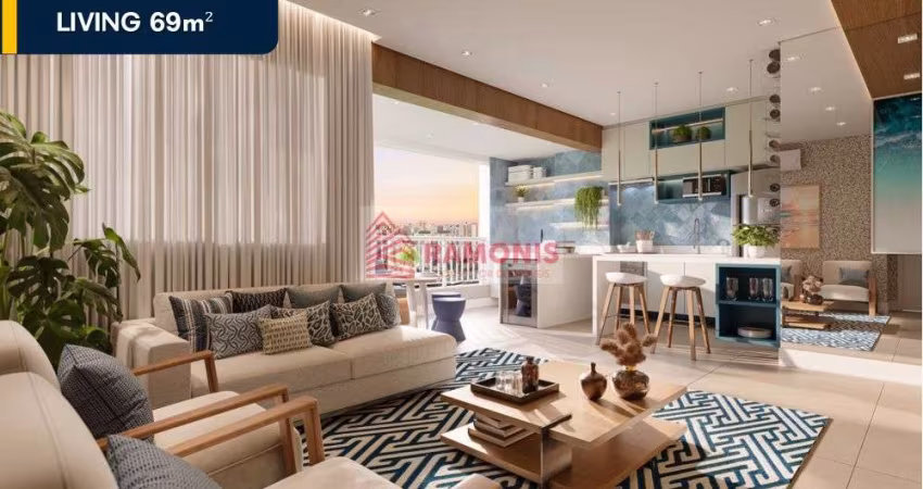 Apartamento em Barueri a venda, com 3 quartos, 1 suíte, 3 WC e 2 vagas - Barueri -  São Paulo