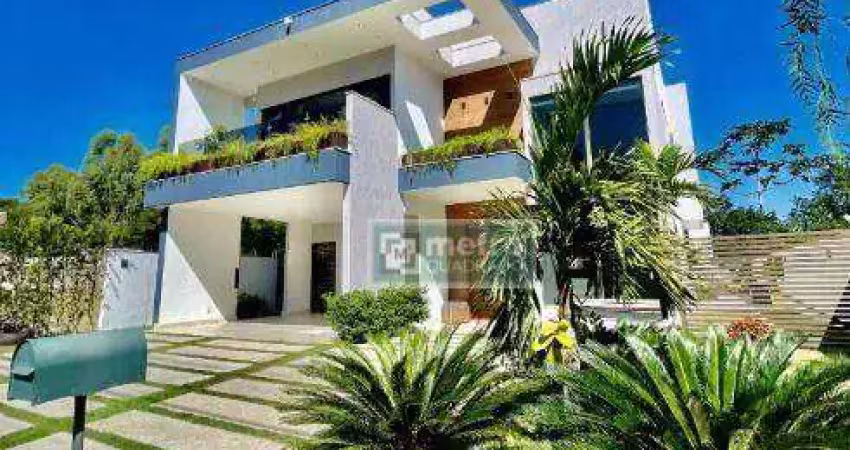 Casa com 5 quartos à venda, 310 m² por r$ 1.790.000 - extensão do bosque - rio das ostras/rj