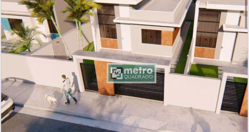 Casa com 2 dormitórios à venda, 72 m² por R$ 320.000,00 - Jardim Marileia - Rio das Ostras/RJ