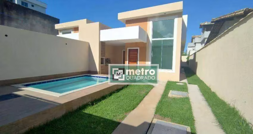 Bela casa Linear com 3 quartos , sendo 1 suíte