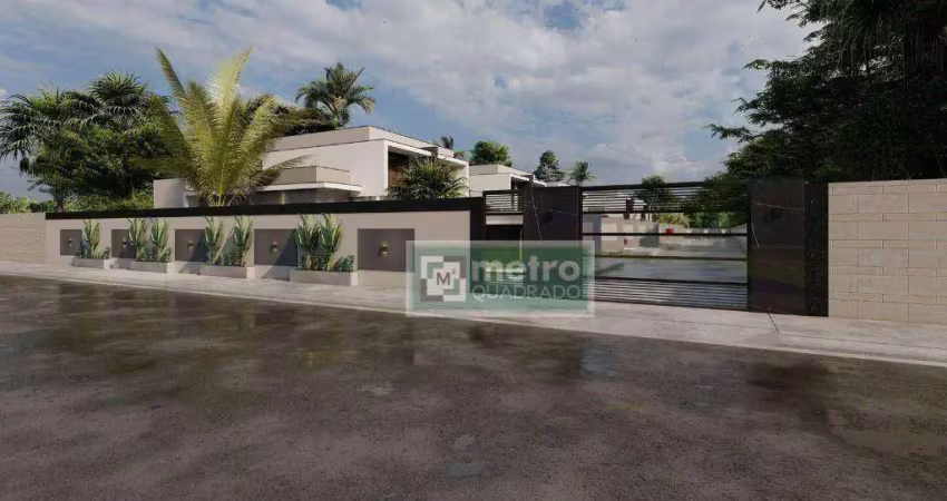 Casa com 2 dormitórios à venda, 52 m² por r$ 280.000,00 - jardim marileia - rio das ostras/rj