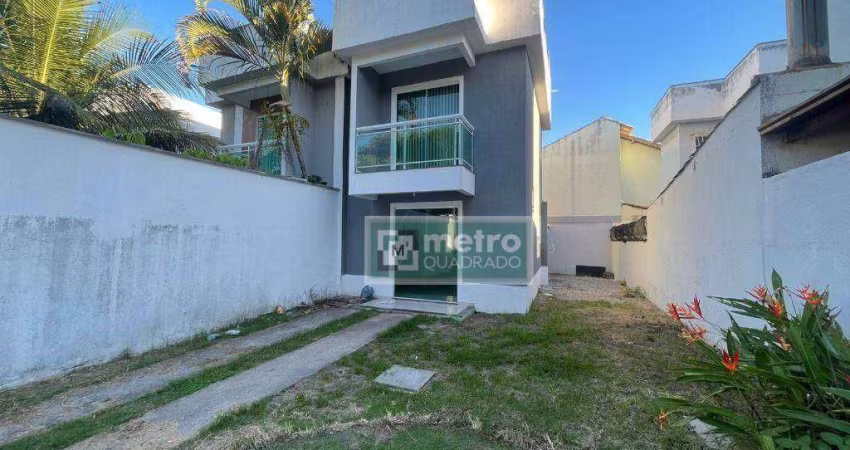 Casa com 2 suítes, 90 m² - venda por R$ 380.000 ou aluguel por R$ 2.553/mês - Jardim Mariléa - Rio das Ostras/RJ