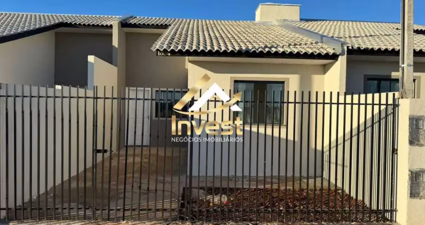 Casa à venda em ponta grossa, los angeles, com 2 quartos, 48m²