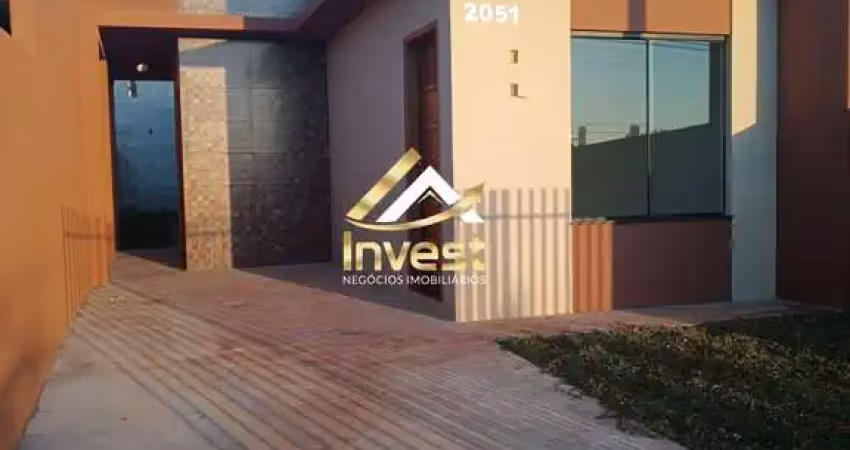 Casa 3 quartos com passagem lateral e espaço nos fundos