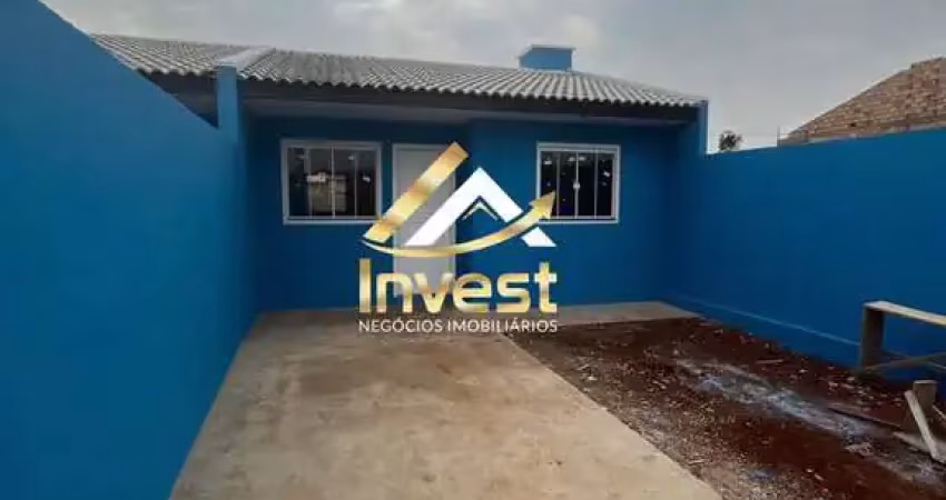 Casa 2 quartos com amplo espaço de terreno nos fundos