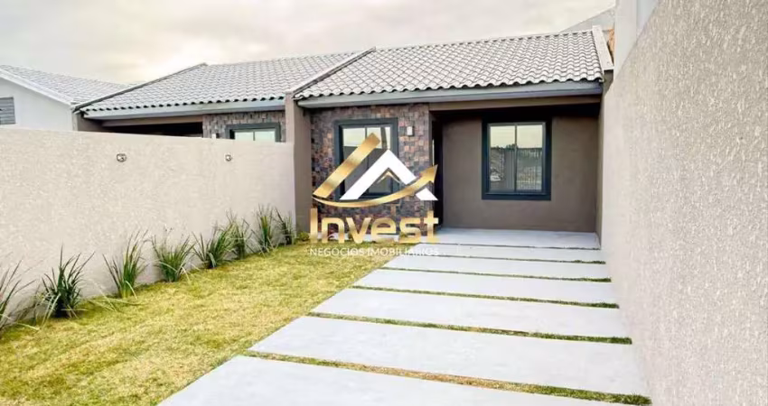 Casa com 2 quartos, fachada com pedra ferro e cômodos amplos – conforto e estilo!