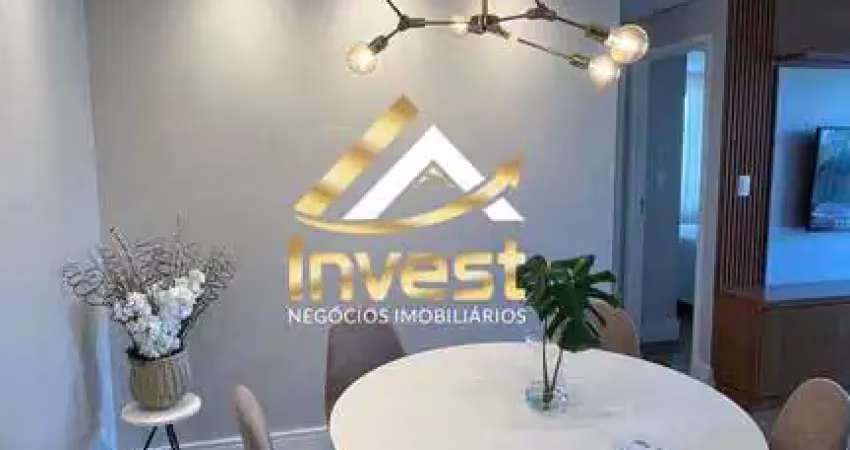 Apartamento em condomínio fechado mobiliado - jardim carvalho - 2 quartos, sacada com churrasqueira