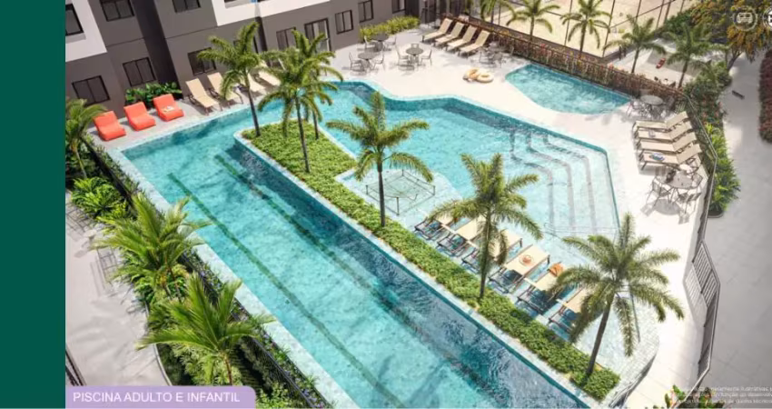 Grande oportunidade lançamento mcmv 2 dormitórios 34 a 41m² em jurubatuba zs