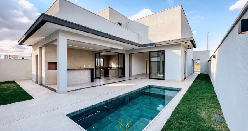 Casa em Condomínio de Luxo na Morada da Colina, Uberlândia-MG: 3 quartos, 1 suíte, 1 sala e 4 vagas de garagem!