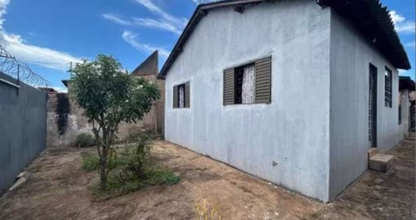 Imperdível oportunidade de casa à venda em Uberlândia-MG no bairro Luizote de Freitas: 2 quartos, 1 sala, 1 banheiro, 2 vagas de garagem, 60m²!