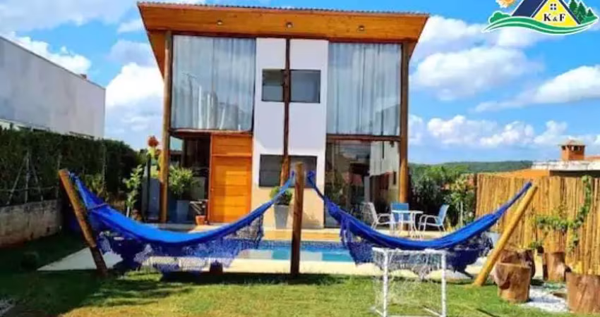 Casa em condomínio para venda em ibiúna, centro, 2 dormitórios, 2 banheiros, 10 vagas