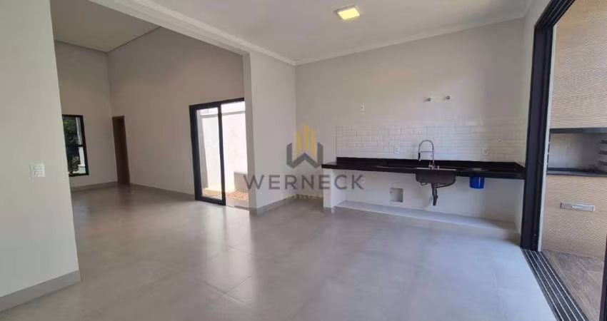 Casa térrea! 3 dormitórios com suíte e duo suíte. Condomínio Reserva San Pedro, Praça das Estrelas.