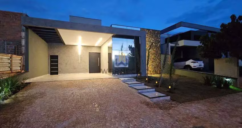 Casa térrea - lote ilha com 300m²/ 169m² de área construída
