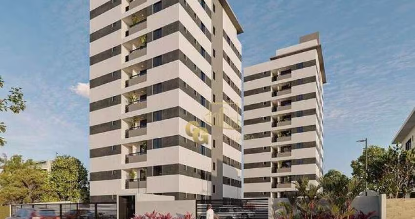 Apartamento com 2 dormitórios à venda, 48 m² por R$ 270.000 - Jardim Cidade Universitária - João Pessoa/PB