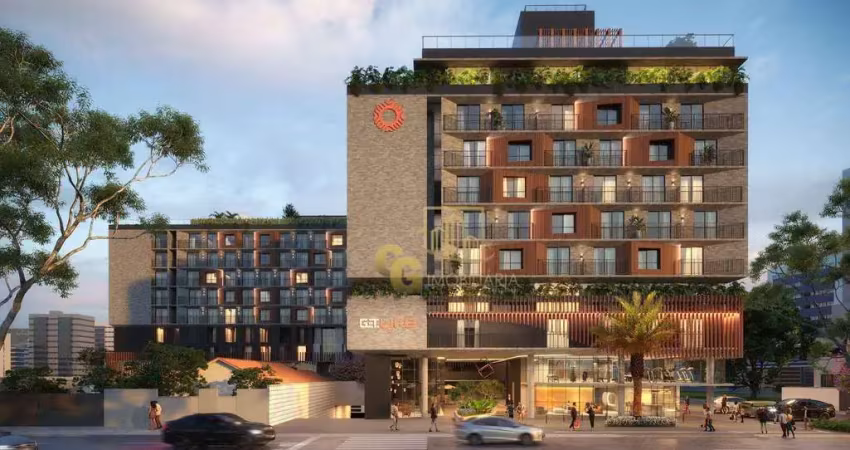 Apartamento com 1 dormitório à venda, 20 m² por r$ 456.000,00 - cabo branco - joão pessoa/pb