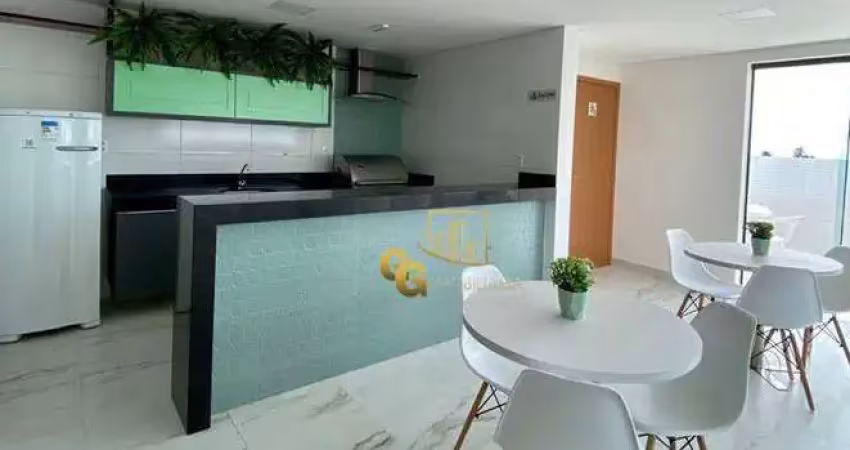 Apartamento com 2 dormitórios à venda, 57 m² por r$ 419.000 - intermares - cabedelo/pb