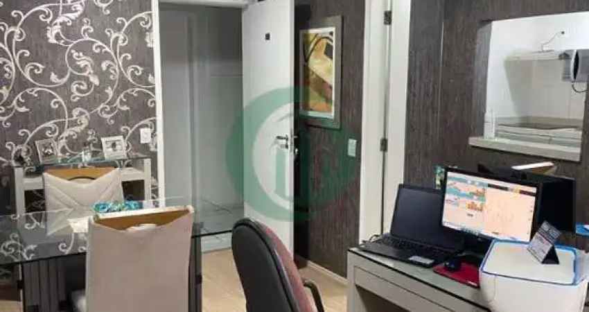 Apartamento studio mobiliado  à venda no bairro casa branca, em santo andré.