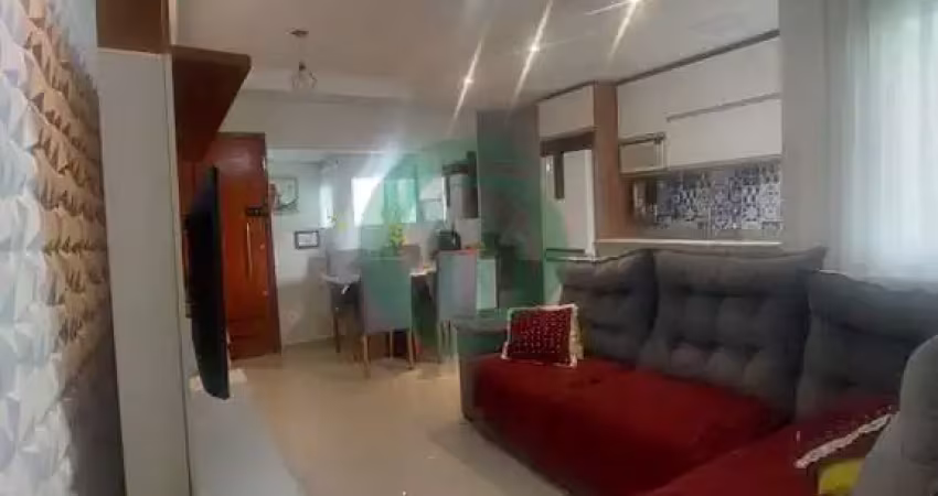 Cobertura mobiliada à venda na vila pires, em santo andré.