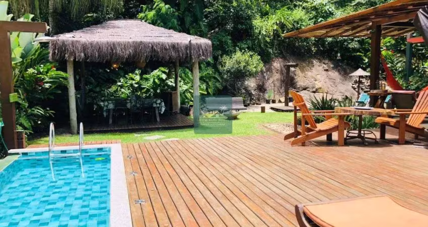 Casa em condomínio fechado com 5 quartos à venda na AV.Alameda Patriarca José Marques, 300, Camburi, São Sebastião
