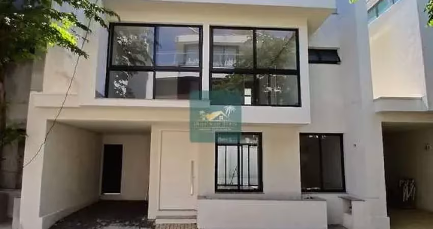 Luxuosa casa tríplex no condomínio cambury residence ii – praia de camburi! 