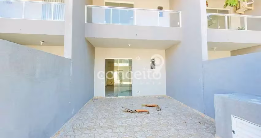 Sobrado com 2 dormitórios e 1 vaga na itoupava central!