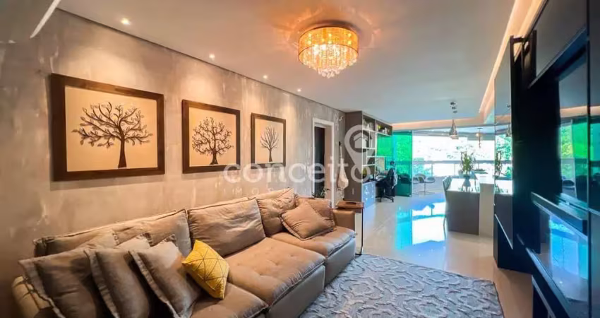 Apartamento mobiliado com 3 suítes no jardim blumenau!