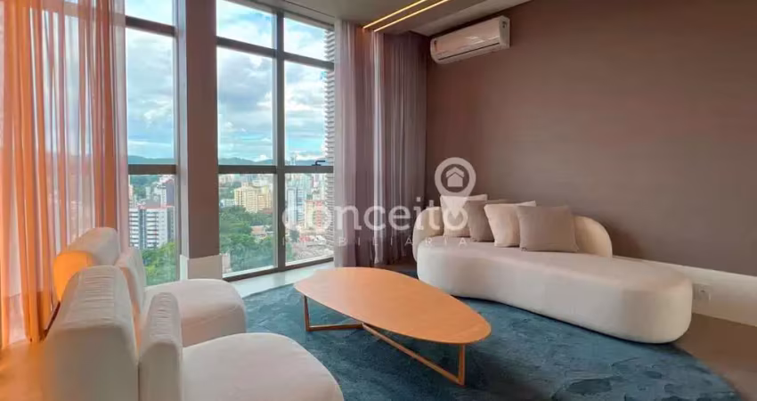 Cobertura mobiliada com vista panorâmica no victor konder!