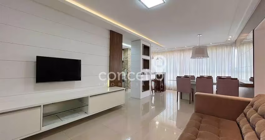 Apartamento mobiliado com 3 dormitórios na vila nova!