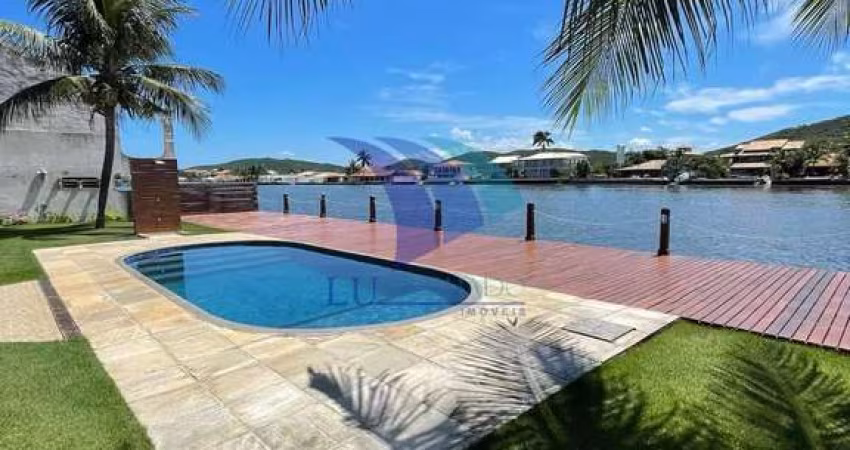 COD 1621 - Casa Duplex- Condomínio Canal Navegável, Ogiva- Cabo Frio