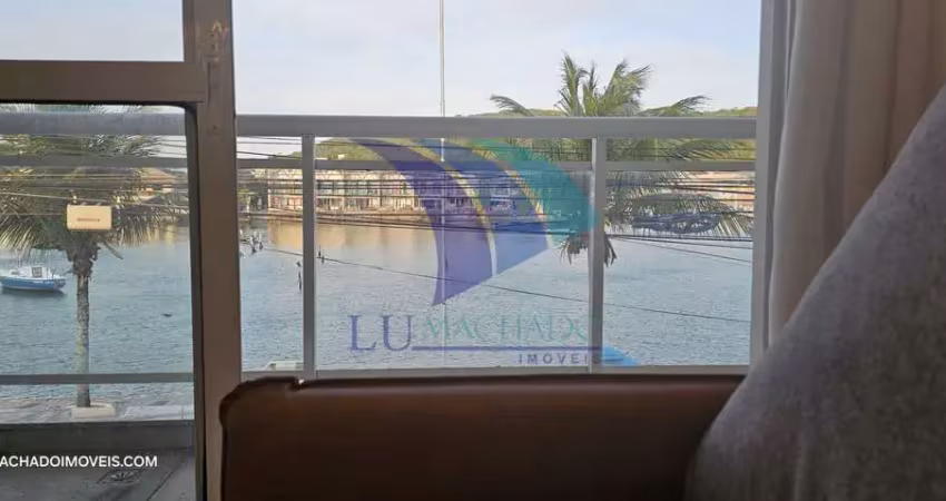 Cod 1386 - vendo apartamento frente canal do itajuru