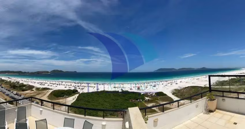 Cod 1767 - luxuosa cobertura com vista mar – praia do forte, cabo frio