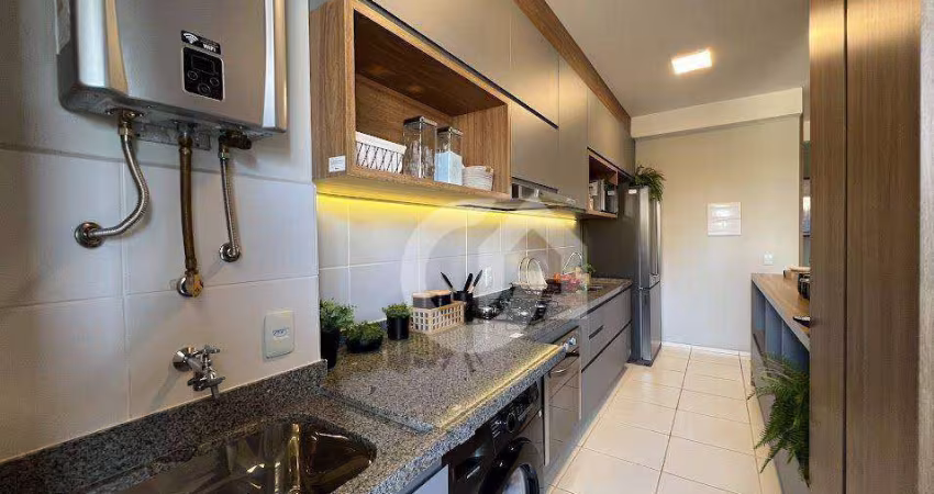 Apartamento com 2 dormitórios à venda, 65 m² por R$ 371.000 - Jardim Firenze - Santa Bárbara D'Oeste/SP