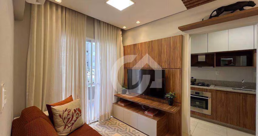 Apartamento com 3 dormitórios à venda, 68 m² por R$ 349.000 - Jardim Terramérica I - Americana/SP