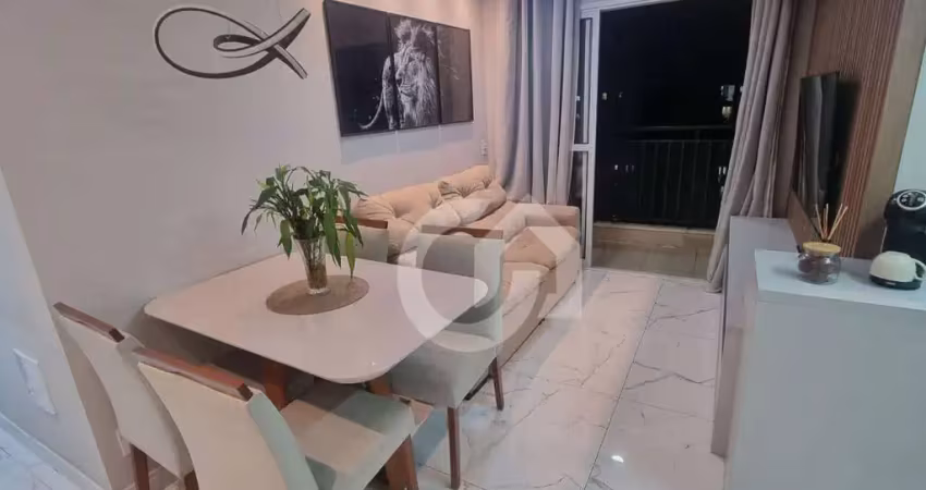 Apartamento com 2 dormitórios à venda, 45 m² por r$ 326.000,00 - cariobinha - americana/sp