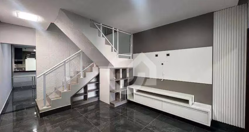 Casa com 3 dormitórios para alugar, 150 m² por r$ 2.165,00/mês - praia dos namorados - americana/sp