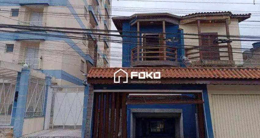 Sobrado com 3 dormitórios, 284 m² - venda por R$ 750.000,00 ou aluguel por R$ 4.586,00/mês - Jardim Santa Mena - Guarulhos/SP