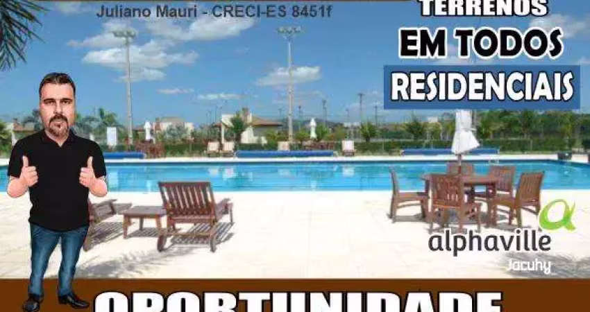 Terreno à venda na Avenida Carlos Alladyr de Oliveira Larica, 274, Alphaville Jacuhy, Serra