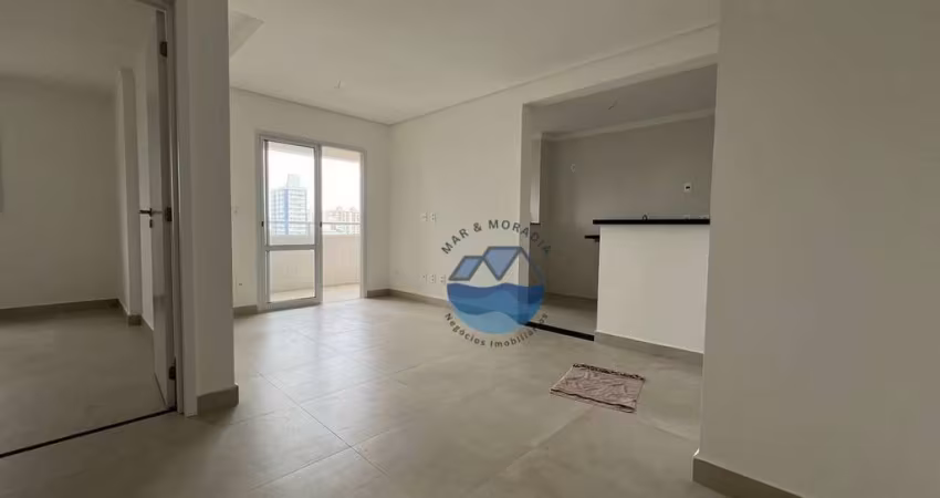 APARTAMENTO PRAIA GRANDE – VILA TUPI, 58M², 1 QUARTO SUÍTE - VAGA DE GARAGEM