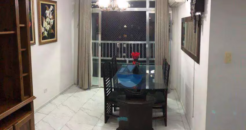 Apartamento – 2 dormitórios – varanda – 85m² - gonzaguinha - sv– 1 vaga