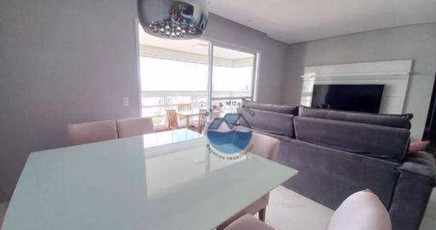 BELO APARTAMENTO - 96M² - 3 DORMITÓRIOS – 2 SUÍTES - VARANDA - 2 VAGAS