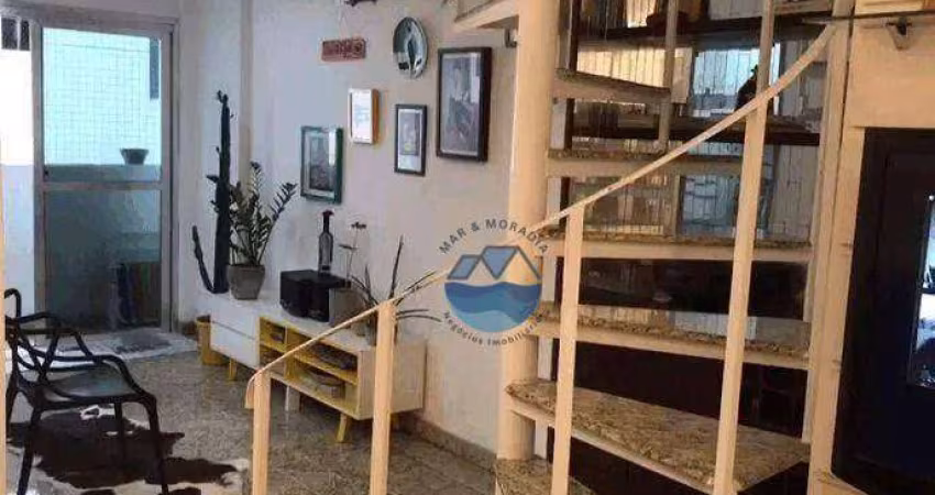 Apartamento com 2 dormitórios à venda, 60 m² por R$ 276.000,00 - Centro - São Vicente/SP