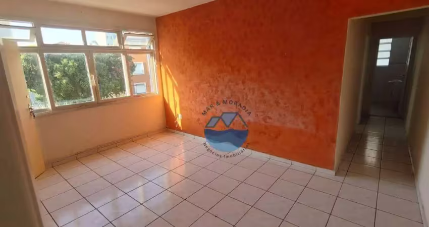 Apartamento de 2 dormitórios de frente com banheiro de empregada no bairro do boqueirão em santos (sp) por r$.380.000,00 !