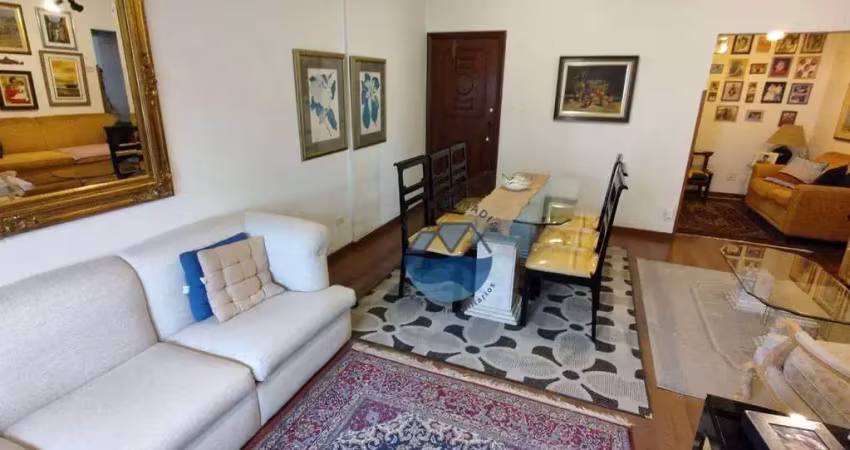 Apartamento com 3 dormitórios à venda, 145 m² por r$ 770.000,00 - ponta da praia - santos/sp