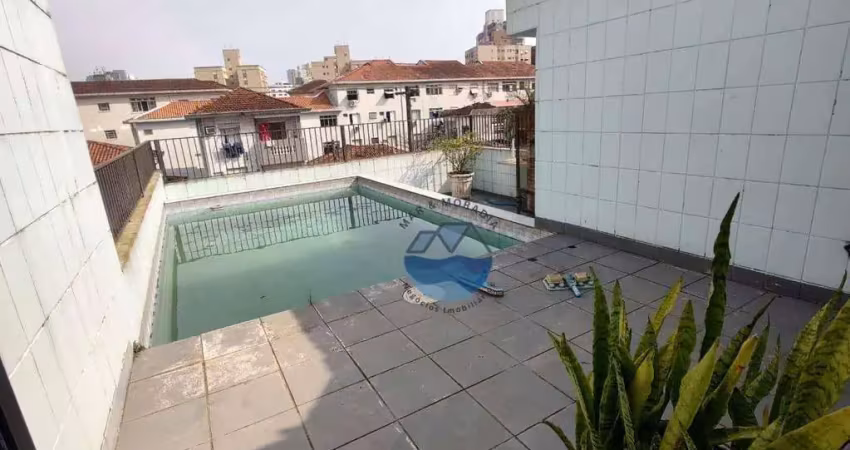 Sobrado com 5 dormitórios à venda, 355 m² por r$ 1.500.000,00 - campo grande - santos/sp