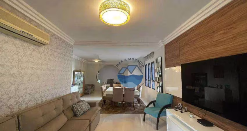 Apartamento com 3 dormitórios à venda, 160 m² por R$ 1.400.000,00 - Ponta da Praia - Santos/SP