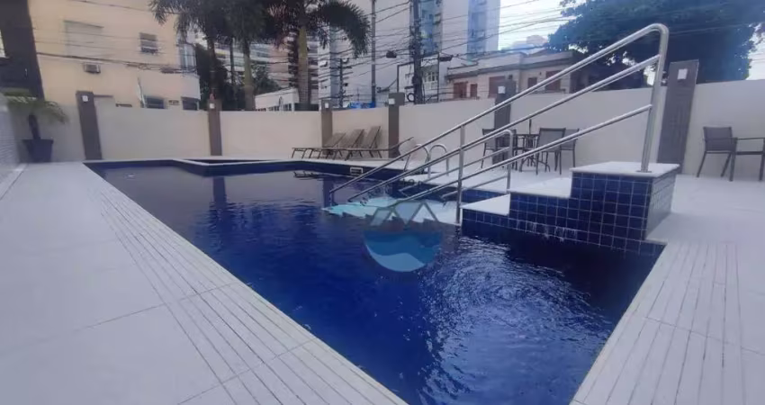 Apartamento Novo com 3 dormitórios à venda, 128 m² por R$ 1.650.000 - Boqueirão - Santos/SP