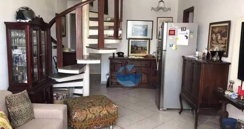 Cobertura com 3 dormitórios à venda, 215 m² por R$ 800.000,00 - Boqueirão - Santos/SP